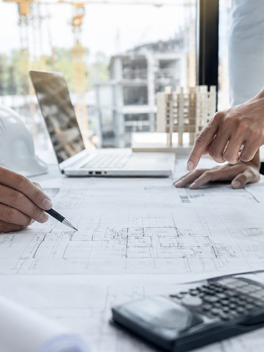 Bureau d'études : plans, maquette et suivi de chantier